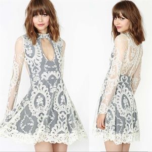 For Love and Lemons Anna Lace dress XS